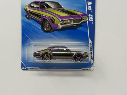 Hot Wheels Muscle Mania Oldsmobile 442 1:64 Diecast