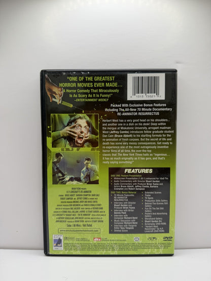 Re-Animator (DVD) Jeffrey Combs Horror