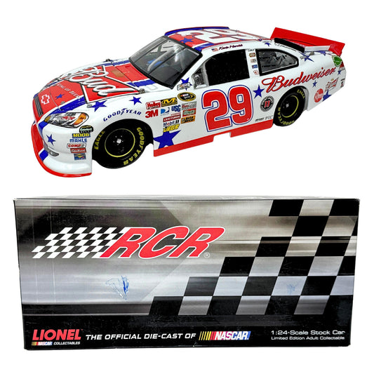 Lionel Racing Nascar #29 Kevin Harvick Budweiser 4th of July Chevy Impala 1:24 Diecast