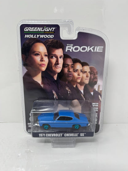 Greenlight Hollywood The Rookie 1971 Chevrolet Chevelle SS CHASE 1:64 Diecast