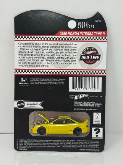 Hot Wheels RLC Red Line Club 1995 Honda Integra Type R 1:64 Diecast