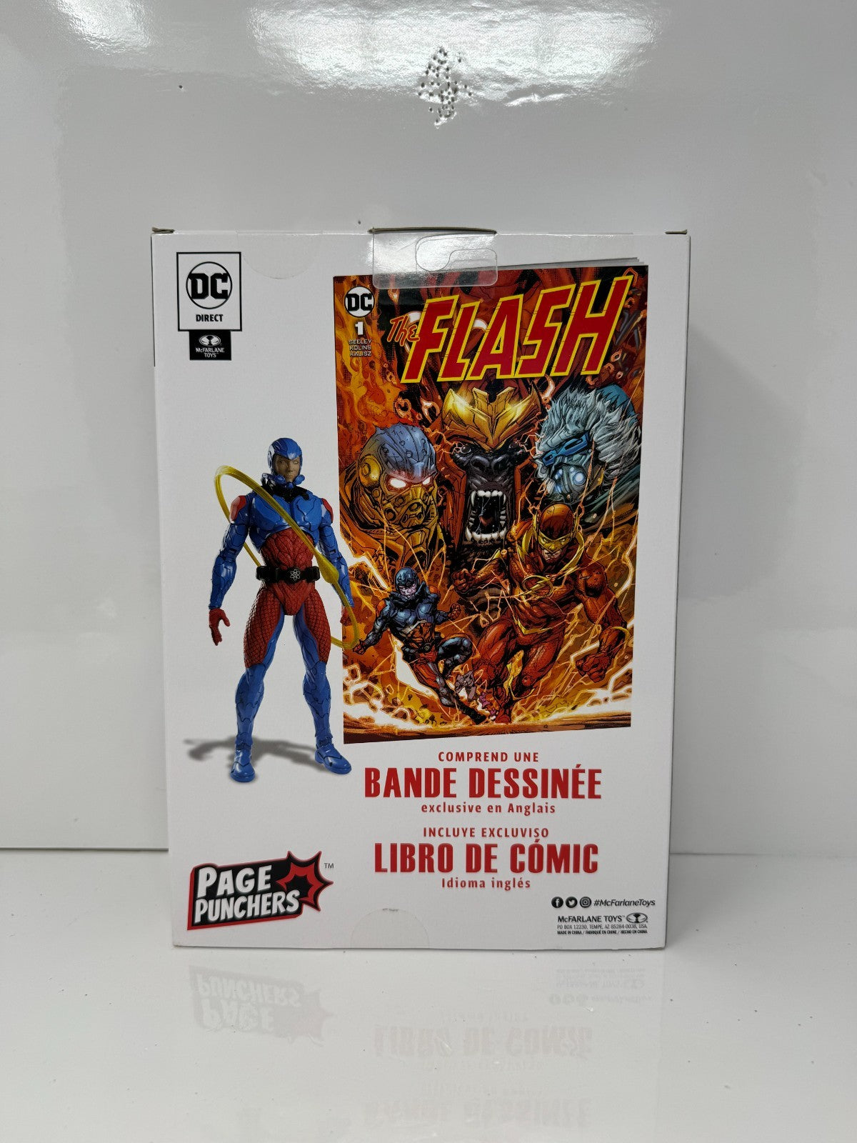 McFarlane DC Direct Page Punchers The Flash The Atom Action Figure