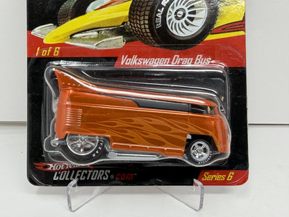 Hot Wheels Real Riders Series 6 Volkswagen Drag Bus 1:64 Diecast 9287/11000