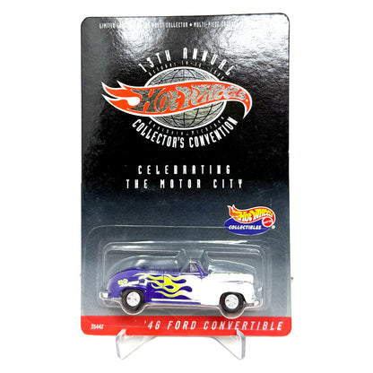 Hot Wheels 1999 13th Collectors Convention 1946 Ford Convertible 1:64 Diecast