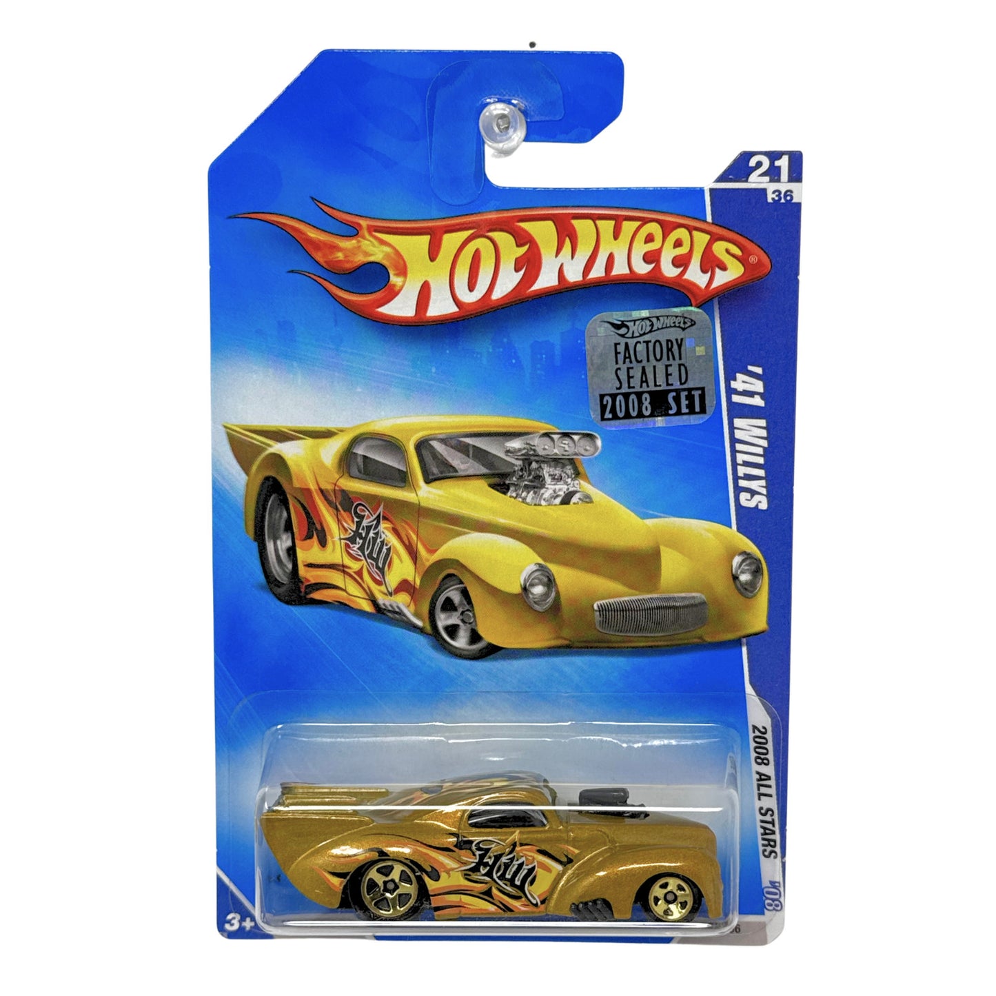 Hot Wheels 2008 All Stars 1941 Willys 1:64 Diecast Factory Sealed