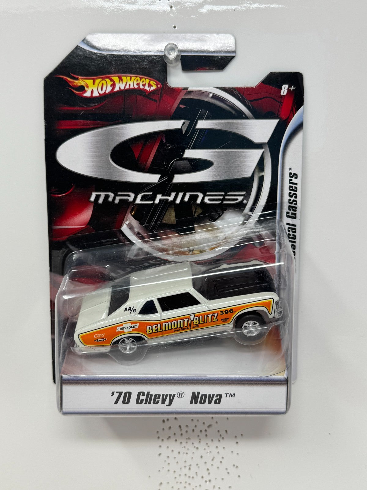 Hot Wheels G Machines 1970 Chevy Nova Belmont Blitz Radical Gassers 1:50 Diecast