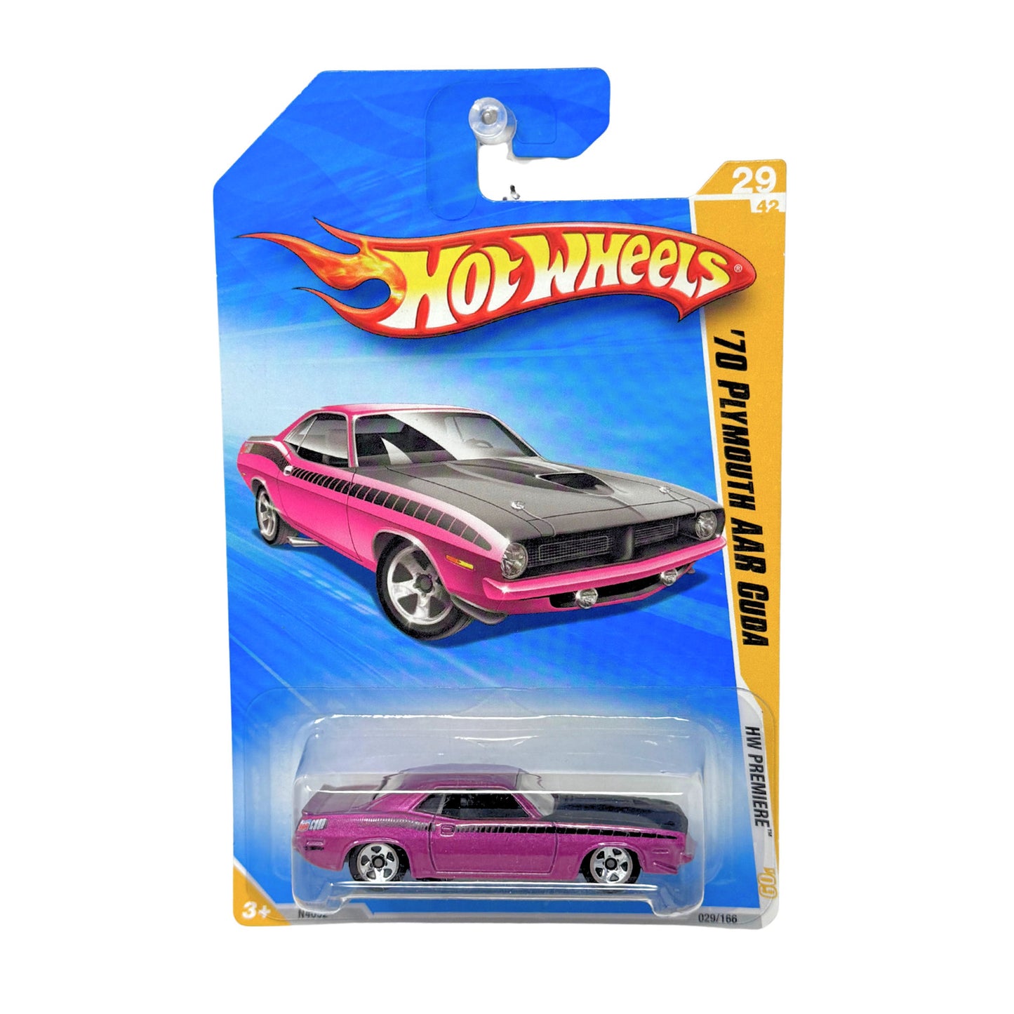 Hot Wheels Premiere 1970 Plymouth AAR Cuda 1:64 Diecast Purple