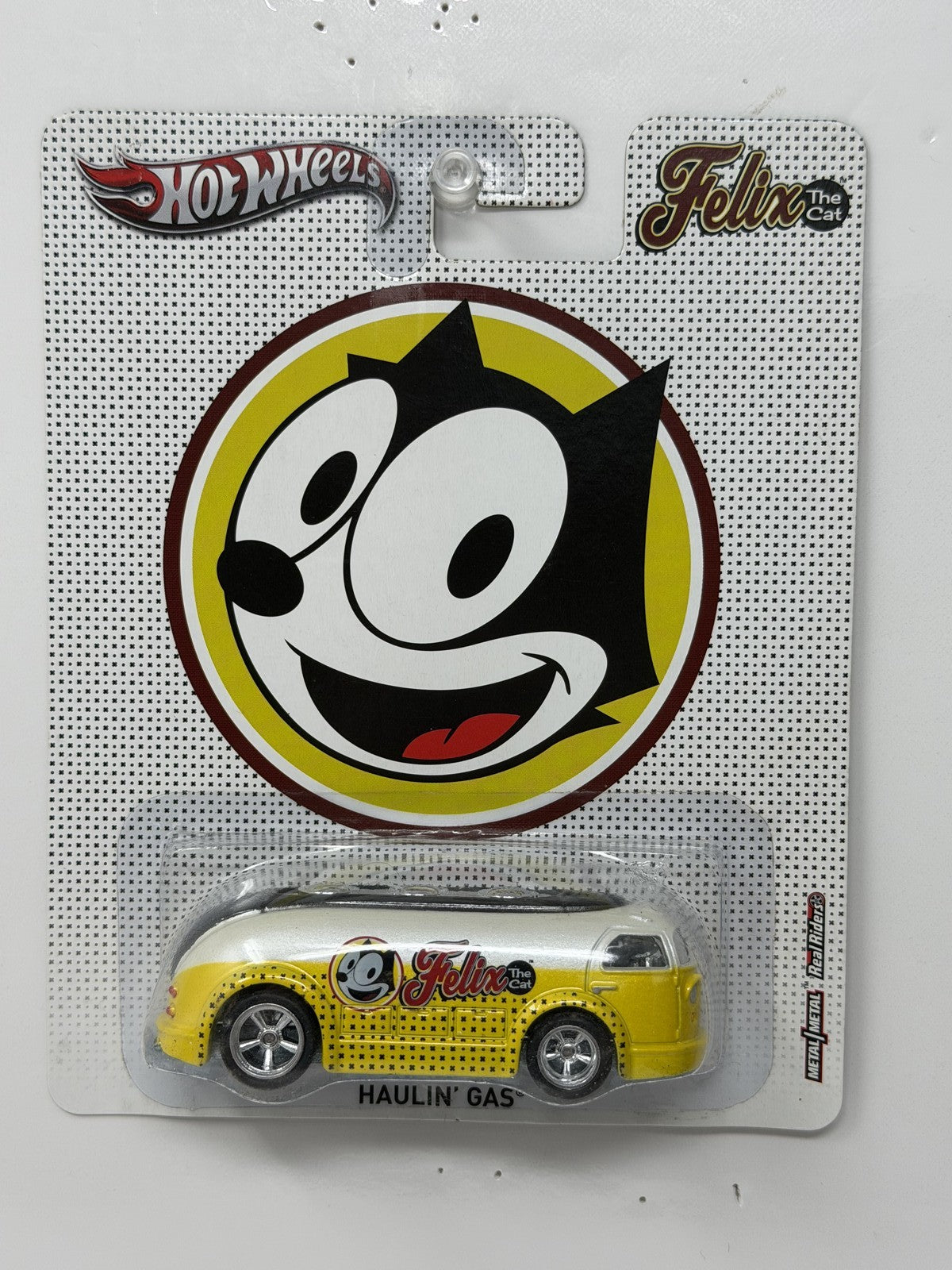 Hot Wheels Felix the Cat Haulin' Gas 1:64 Diecast Real Riders