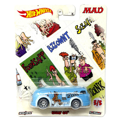 Hot Wheels MAD Magazine Haulin' Gas 1:64 Diecast Real Riders
