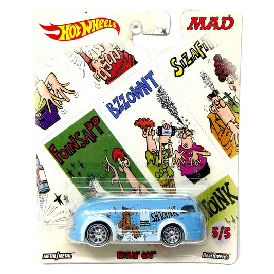 Hot Wheels MAD Magazine Haulin' Gas 1:64 Diecast Real Riders