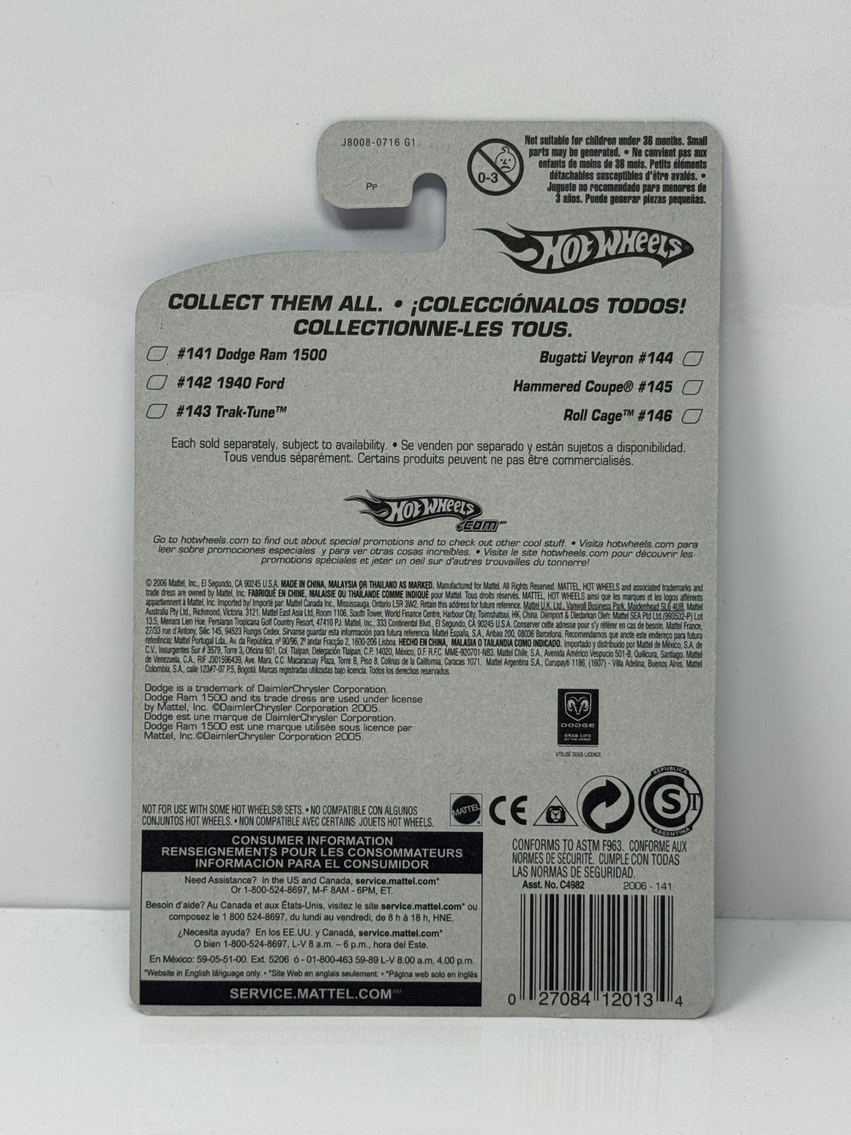 Hot Wheels Dodge Ram 1500 1:64 Diecast V2