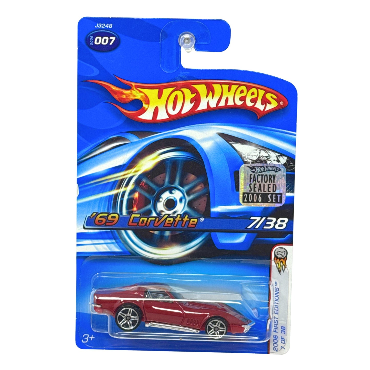 Hot Wheels First Editions 1969 Chevy Corvette 1:64 Diecast Factory Sealed