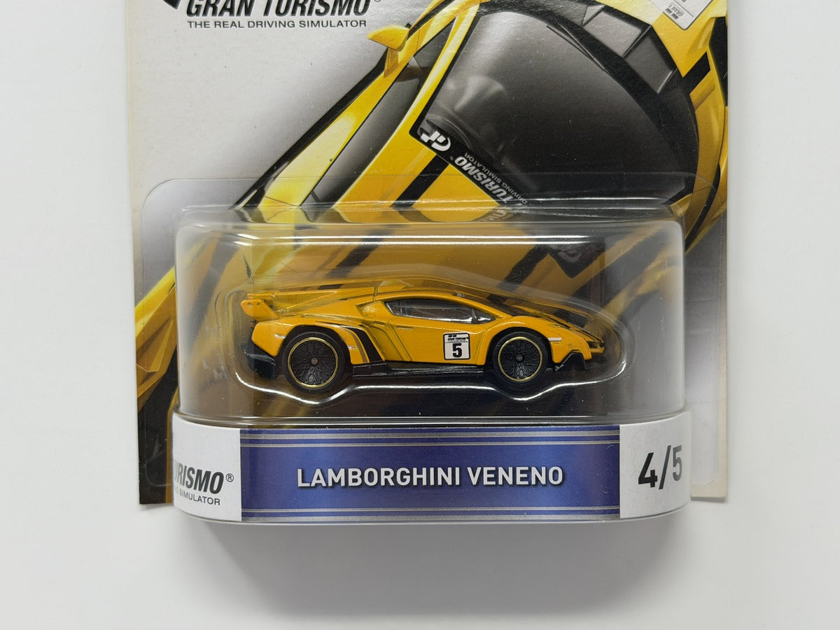 Hot Wheels Retro Entertainment Gran Turismo Lamborghini Veneno 1:64 Diecast