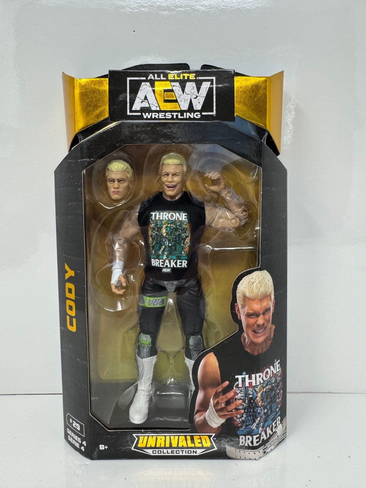 Jazwares AEW Unrivaled Series 4 Cody Rhodes Action Figure