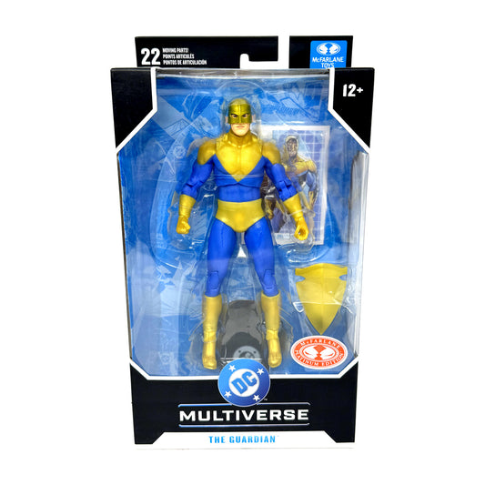 McFarlane DC Multiverse The Guardian Action Comics Platinum Edition Figure