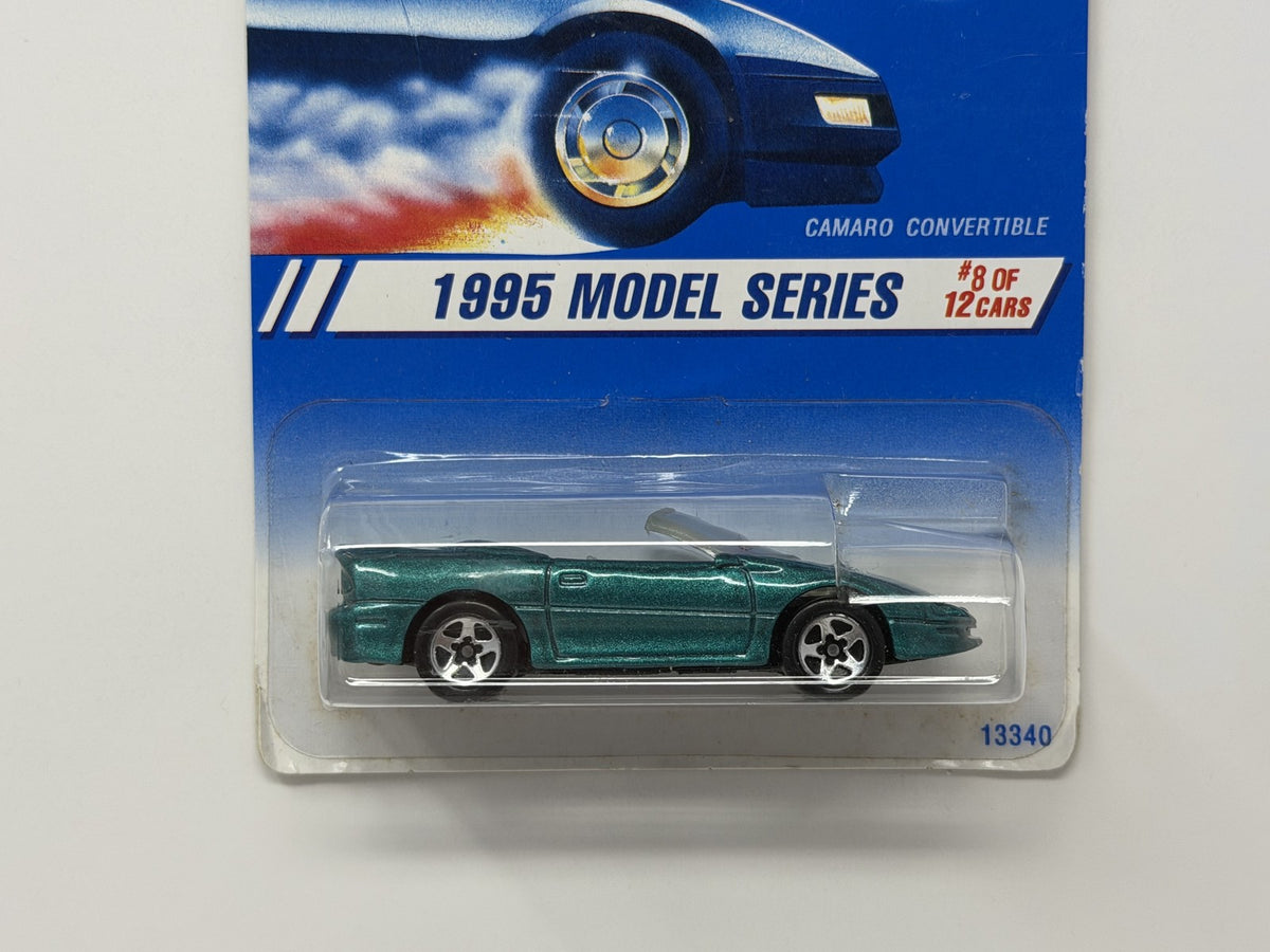 Hot Wheels 1995 Model Series Chevrolet Camaro Convertible 1:64 Diecast Green