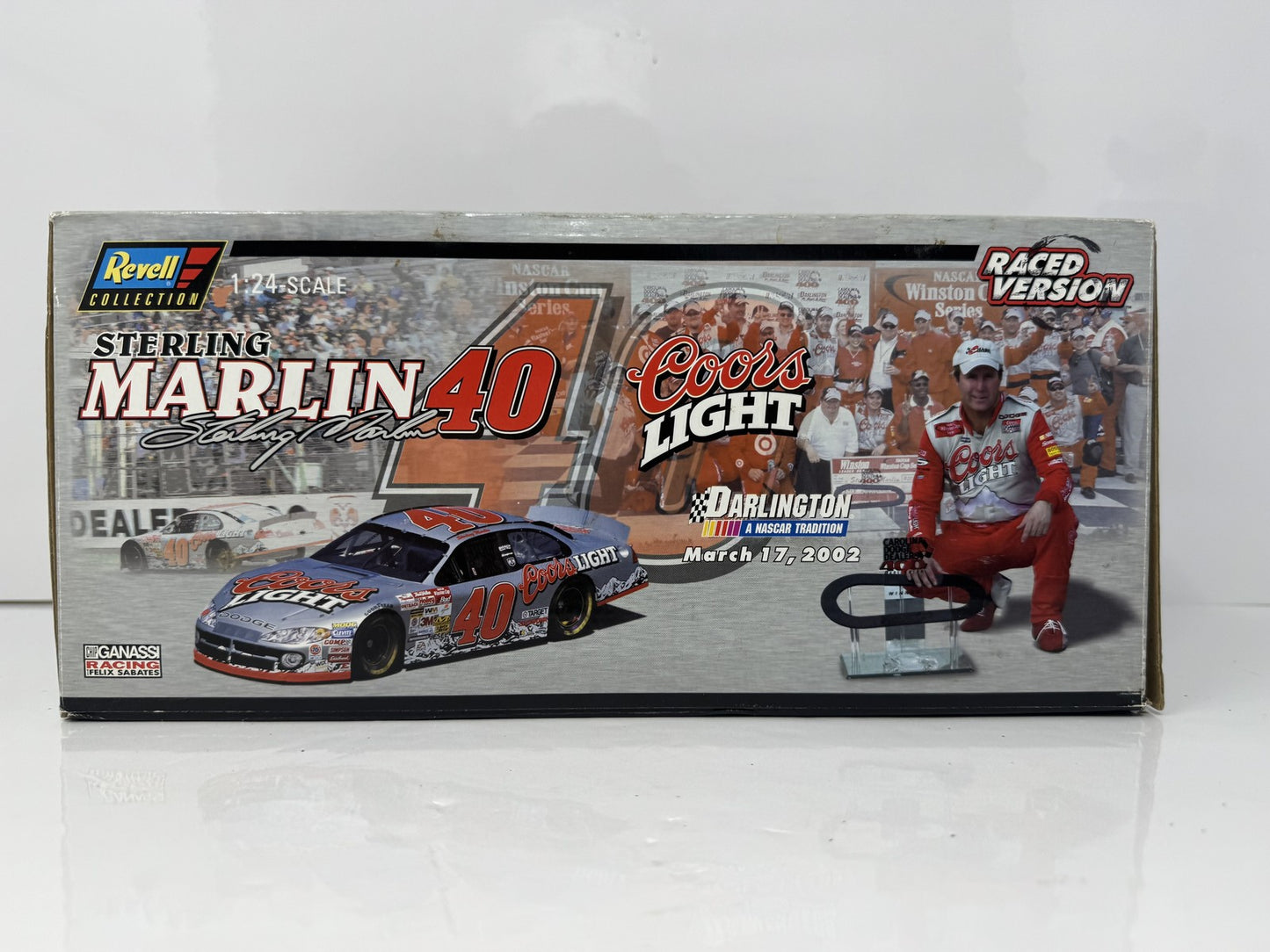 Revell Nascar Sterling Martin #40 Coors Raced Version 2002 Dodge 1:24 Diecast