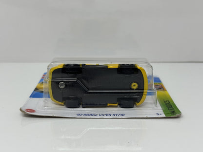 Hot Wheels HW Exotics 1992 Dodge Viper RT-10 1:64 Diecast Yellow Short Card