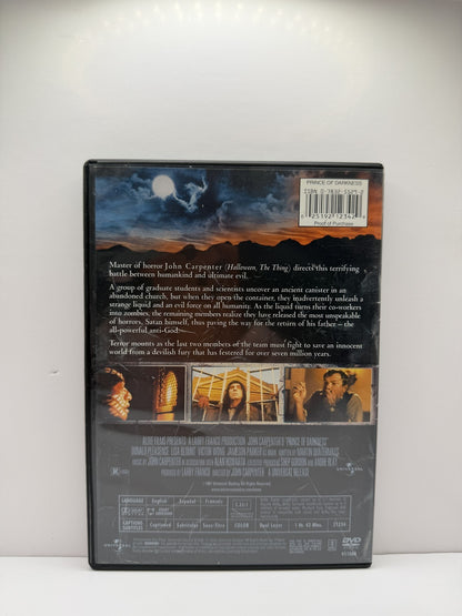 Prince of Darkness (DVD) John Carpenter Donald Pleasence Horror
