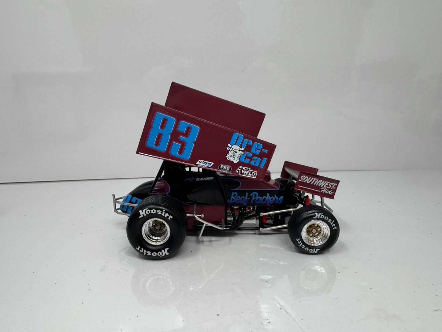 Action NASCAR Kasey Kahne #83 Beef Packers 2003 Sprint Car Xtreme 1:24 Diecast
