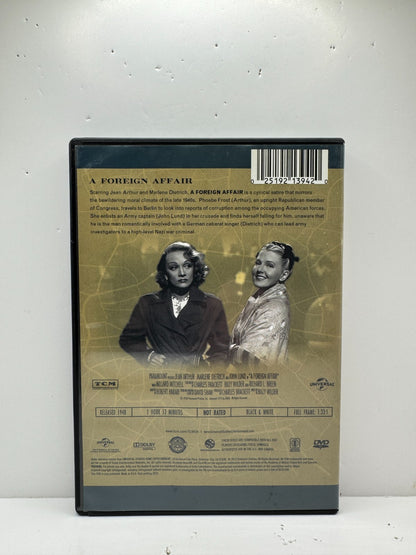 A Foreign Affair (DVD) Romance