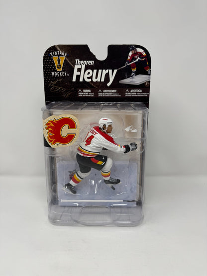 McFarlane NHL Theoren Fleury Calgary Flames Legends Series 8 CHASE Figure