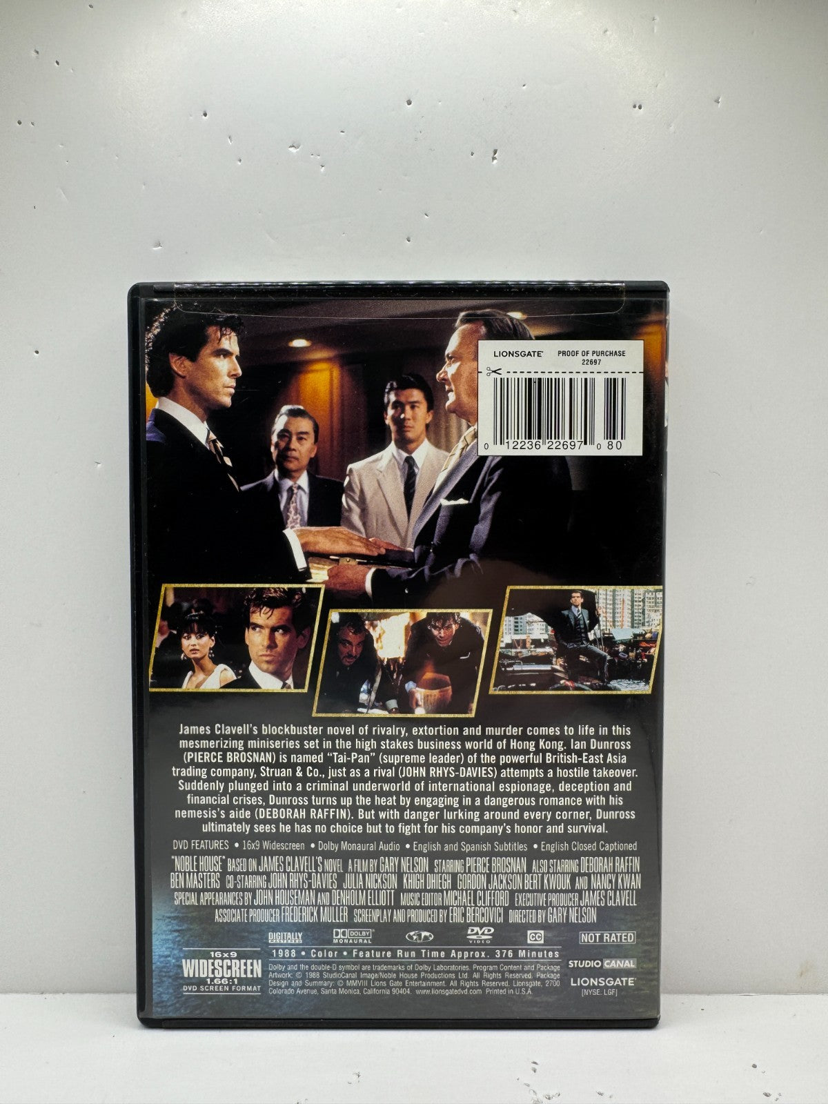 Noble House (DVD) Drama Pierce Brosnan