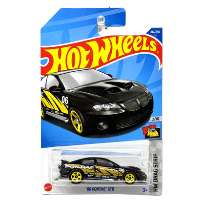 Hot Wheels HW Drag Strip 2006 Pontiac GTO 1:64 Diecast Black