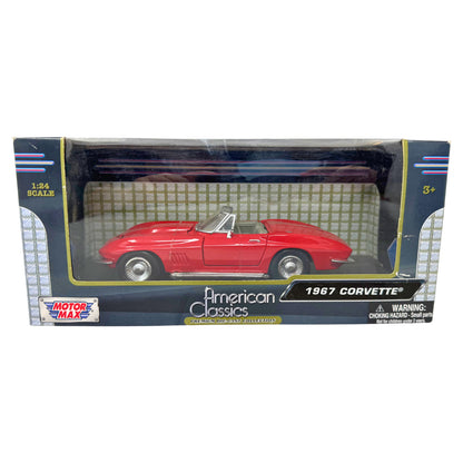 Motormax American Classics 1967 Chevrolet Corvette 1:24 Diecast