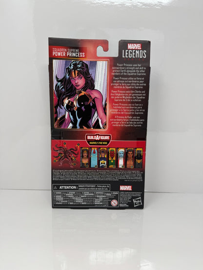 Marvel Legends Squadron Supreme Power Princess Figure w/ The Void BAF Piece