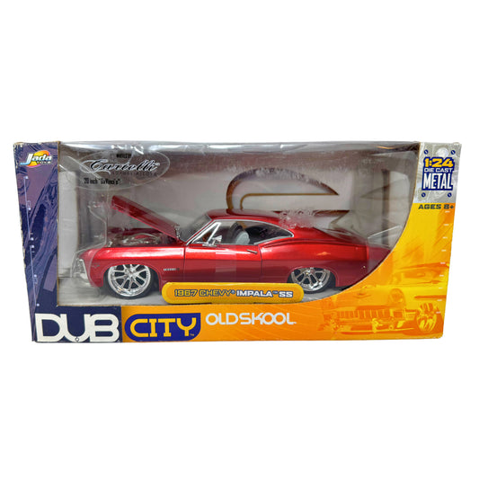 Jada Dub City Old Skool 1967 Chevy Impala SS 1:24 Diecast Cartelli Luxury Alloys