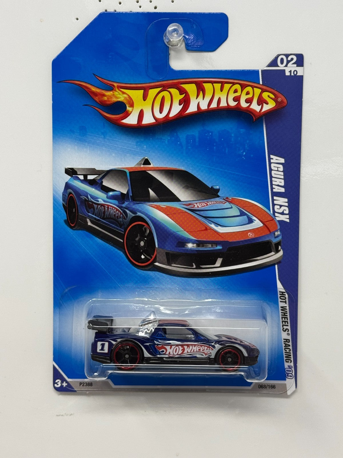 Hot Wheels Racing 2009 Acura NSX JDM 1:64 Diecast Blue
