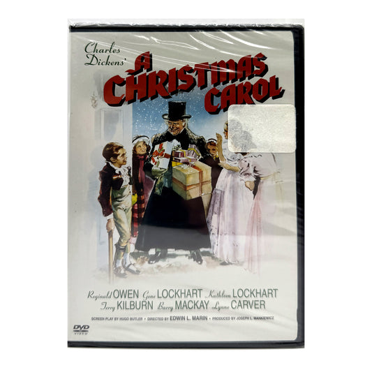 A Christmas Carol (DVD) Reginald Owen Drama Sealed