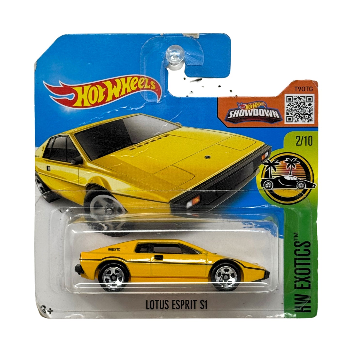 Hot Wheels Exotics Lotus Esprit S1 1:64 Diecast Short Card