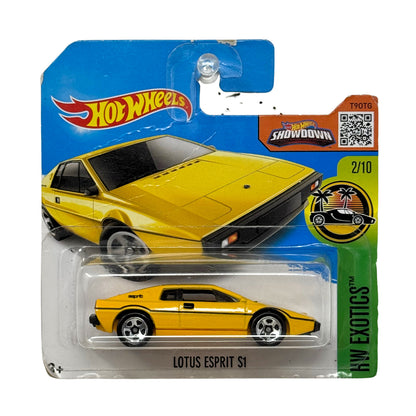 Hot Wheels Exotics Lotus Esprit S1 1:64 Diecast Short Card