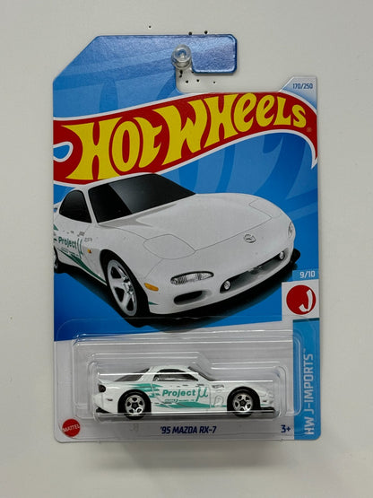 Hot Wheels HW J-Imports 1995 Mazda RX-7 1:64 Diecast