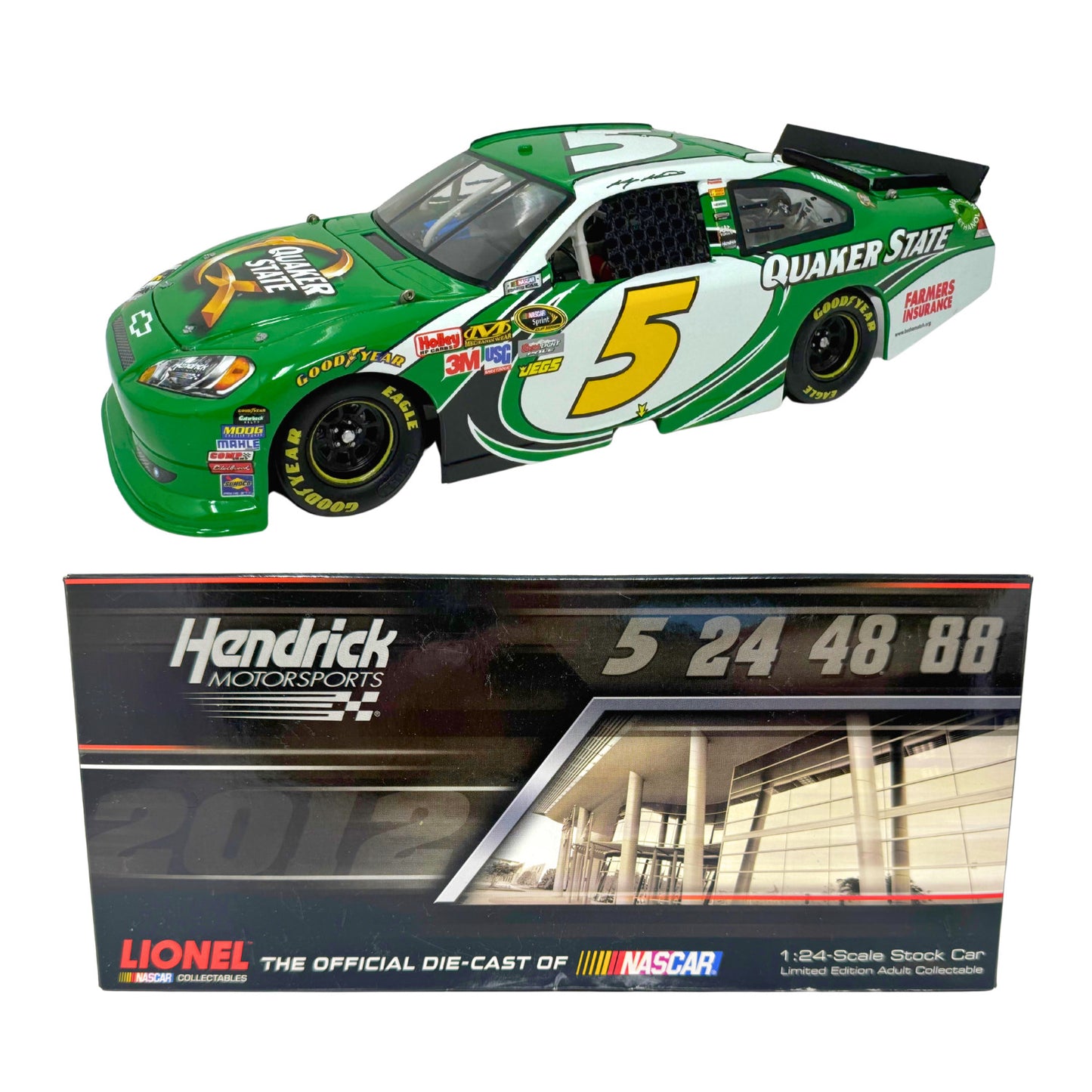 Lionel NASCAR Kasey Kahne #5 Quaker State 2012 Chevrolet Impala 1:24 Diecast