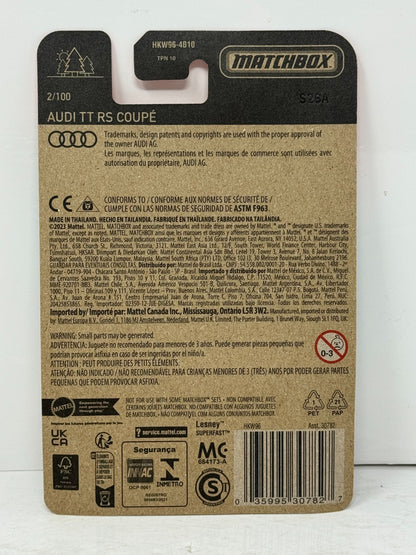 Matchbox Audi TT RS Coupe 1:64 Diecast