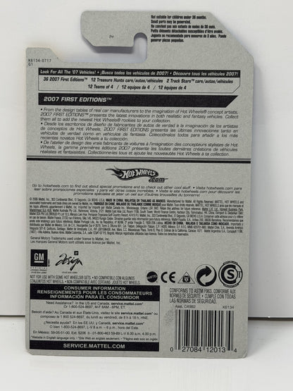 Hot Wheels 2007 First Editions Chevrolet Camaro Concept 1:64 Diecast Silver