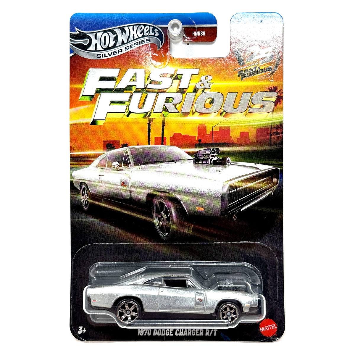 Hot Wheels Silver Series Fast & Furious 1970 Dodge Charger R/T 1:64 Diecast