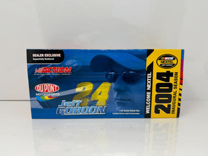 Action NASCAR Jeff Gordon #24 DuPont NEXTEL Inaugural 2004 Chevy 1:24 Diecast