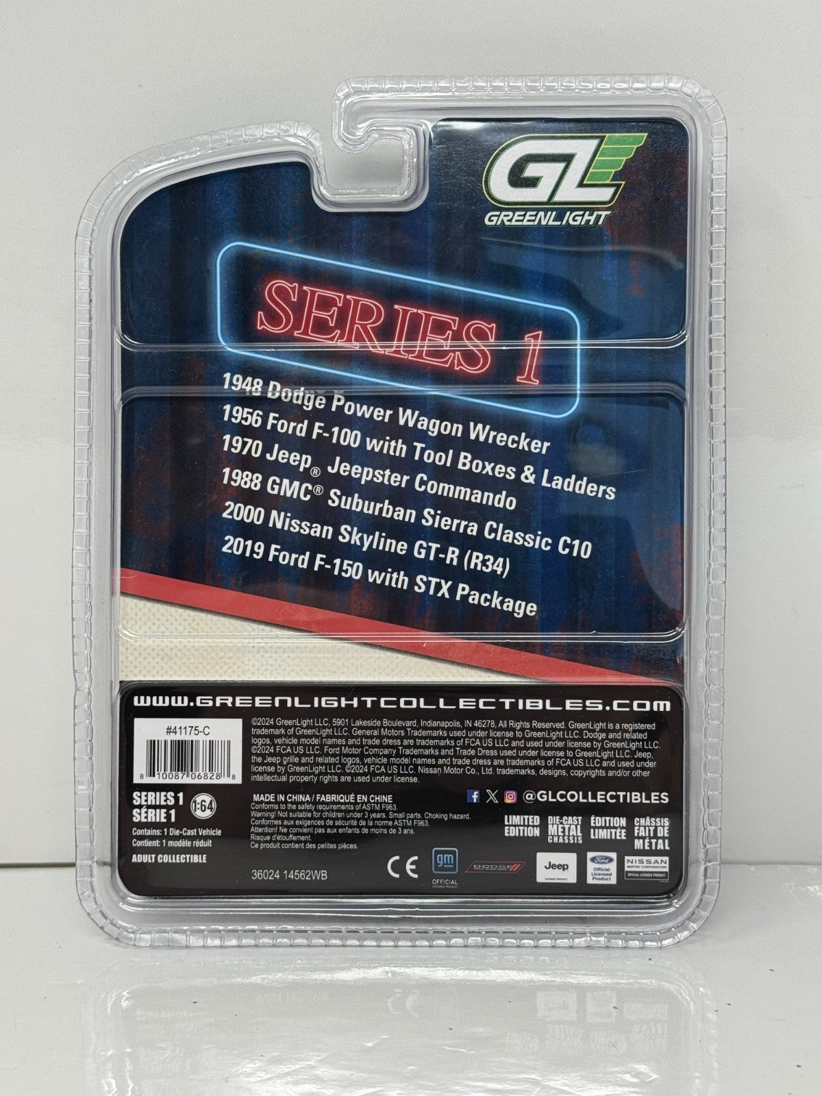 Greenlight Chevron Special Edition 1970 Jeep Jeepster Commando 1:64 Diecast
