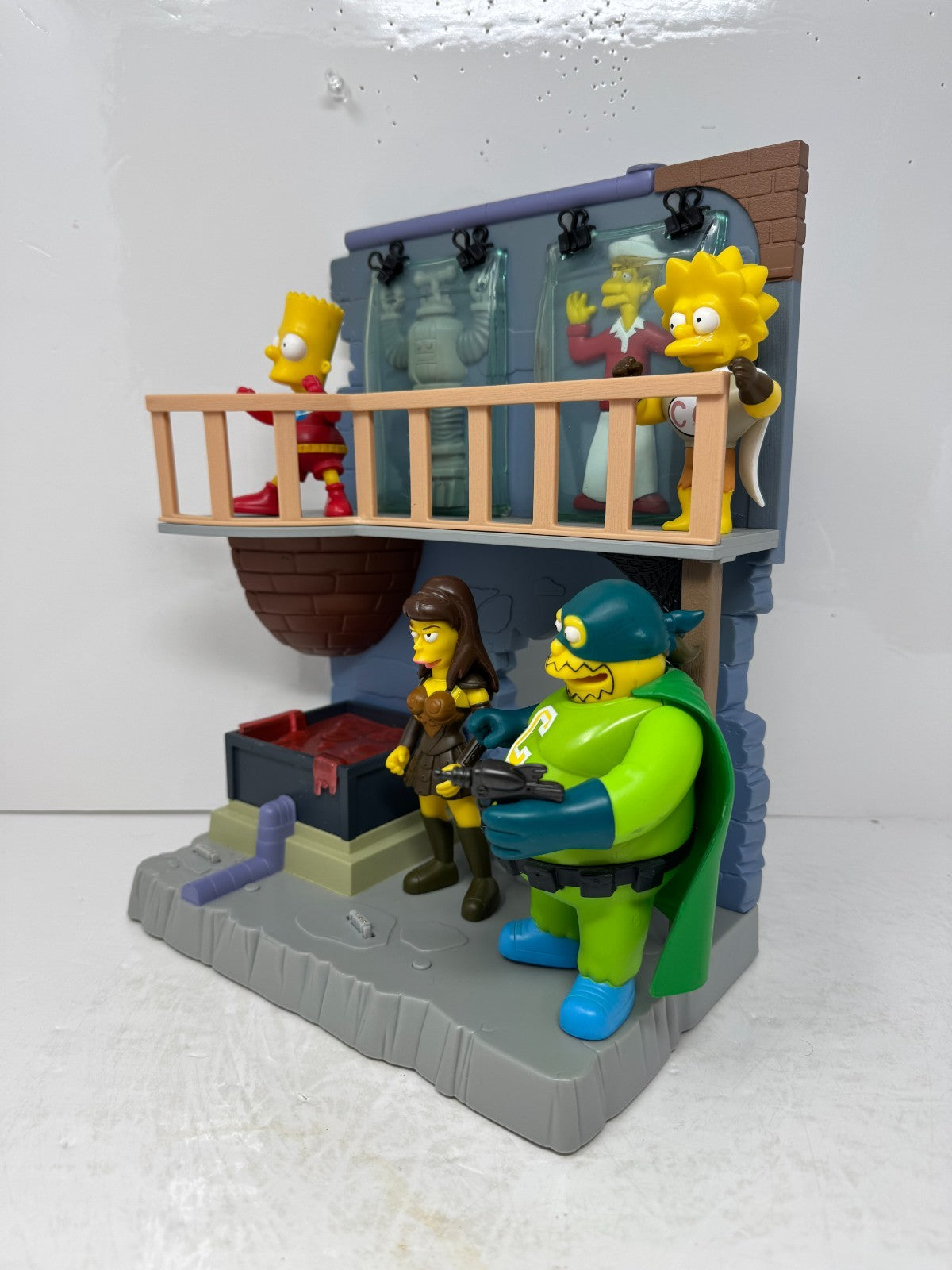 Simpsons World of Springfield Treehouse of Horror 4 Underground Lair Playmates