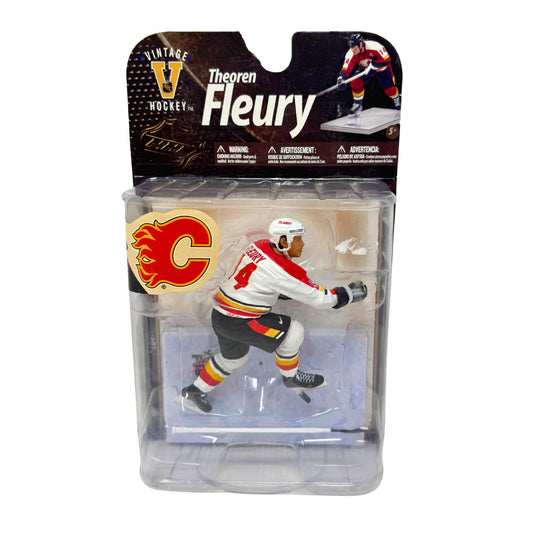 McFarlane NHL Theoren Fleury Calgary Flames Legends Series 8 CHASE Figure