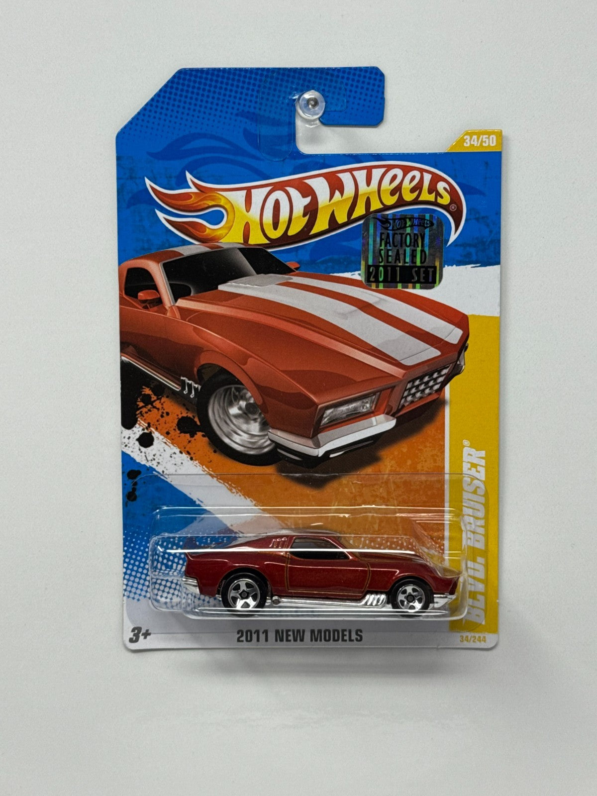 Hot Wheels New Models Blvd. Bruiser 1:64 Diecast Factory Sealed