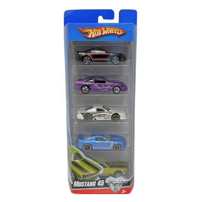 Hot Wheels Mustang 45 5-Car Gift Pack 1:64 Diecast