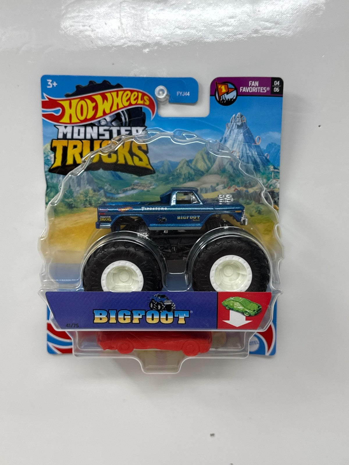 Hot Wheels Monster Trucks Bigfoot Fan Favorites 1:64 Diecast