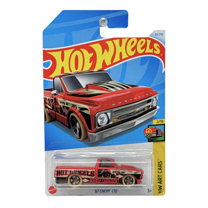 Hot Wheels HW Art Cars 1967 Chevy C10 1:64 Diecast