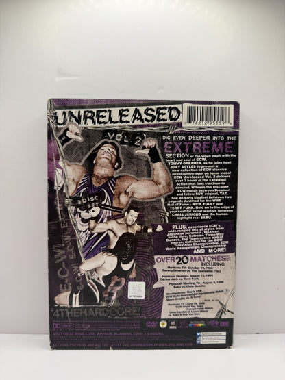 WWE ECW Unreleased Vol. 2 3-Disc Set DVD Extreme Championship Wrestling