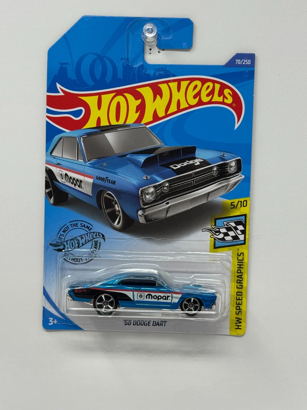 Hot Wheels Speed Graphics 1968 Dodge Dart 1:64 Diecast Blue